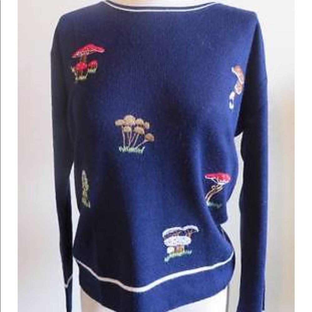 Mid 60's early 70s mushroom sweater